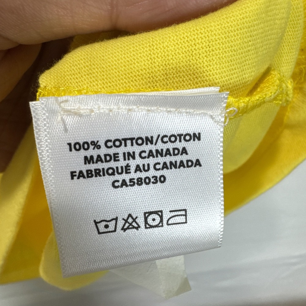 You Matter By Demetrius Harmon Cut And Sew 001 Yellow Tshirt Size XL - Picture 6 of 8
